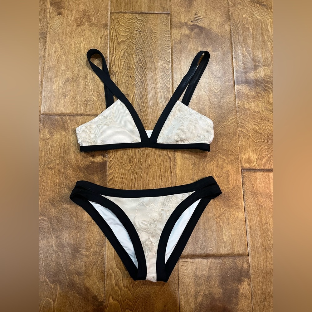 L*Space white bikini